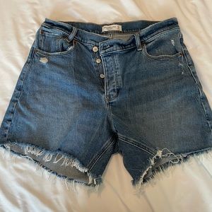 Abercrombie High Rise Dad Shorts